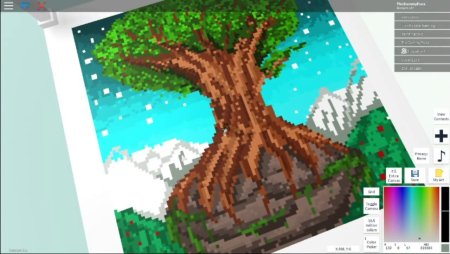 Картины в РОБЛОКСЕ пиксели