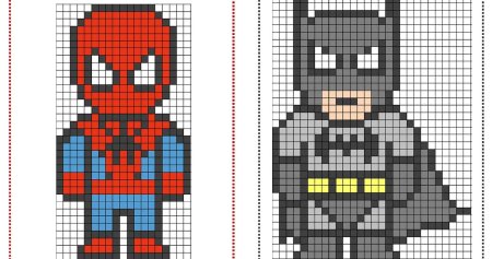 Дэдпул по клеточкам