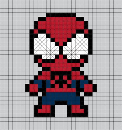 Термомозаика схемы Марвел герои