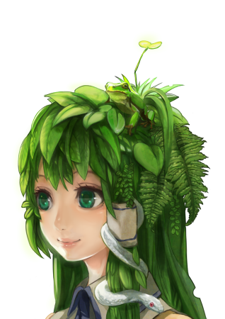 Персонажи с зелеными волосами