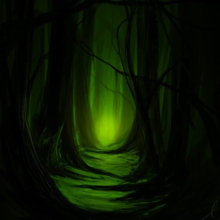 Зеленые арты