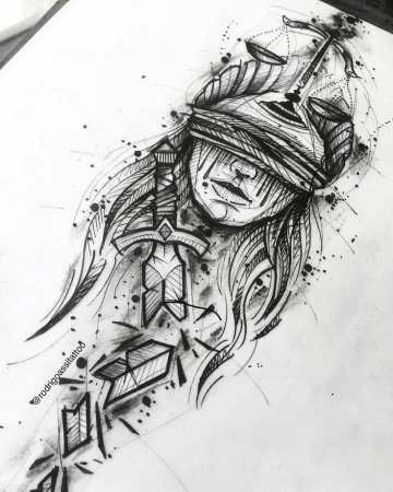 Тату эскизы