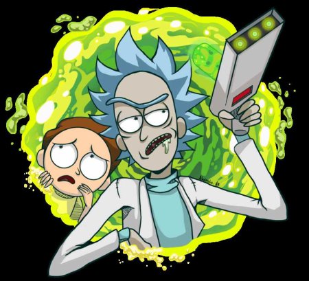 Rick and Morty рисунки