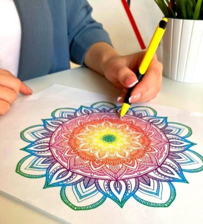 Рисование мандал