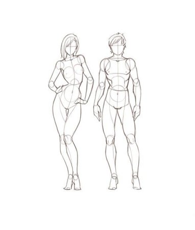 Фигура человека референс