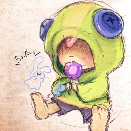 Арты Леона из БРАВЛ старс