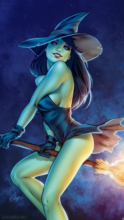 Elias Chatzoudis Art ведьмы