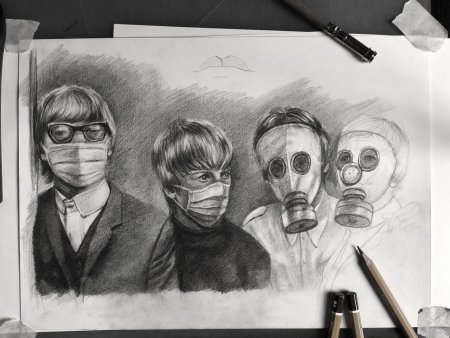 Реалистичные рисунки животных карандашом