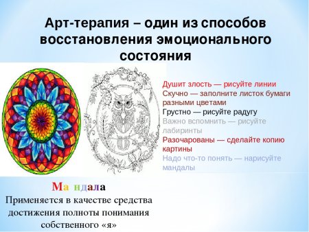 Техники арт терапии