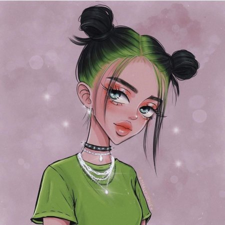 Билли Айлиш арт