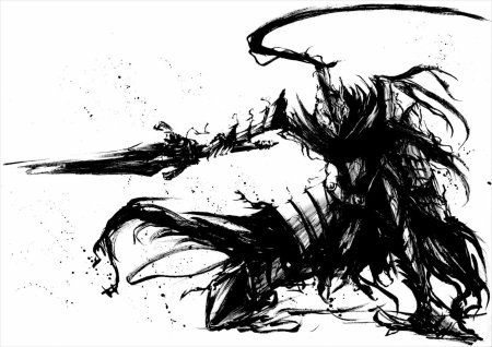 Темный силуэт арт