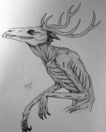 Вендиго мифический зверь