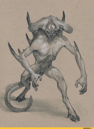 Джон Кенн монстры иллюстрации