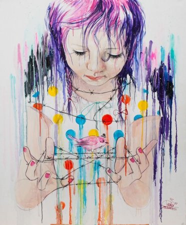 Художница Lora Zombie