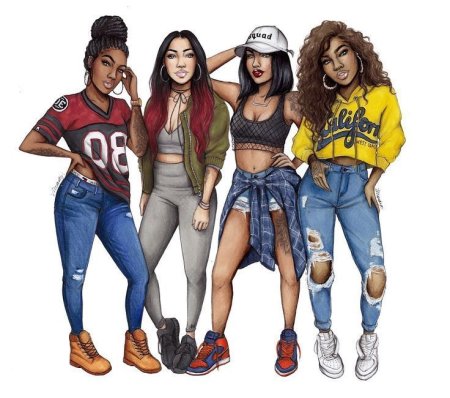 Рисование в стиле SWAG