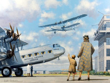 Самолет арт