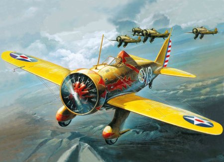 Boeing p-26 Peashooter