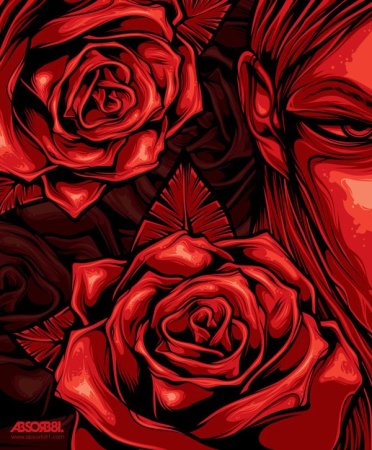 Кровь рисунок карандашом