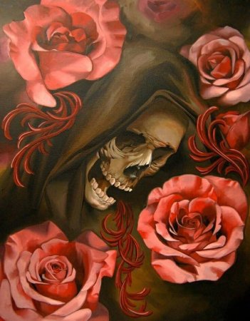 Цветы в готическом стиле