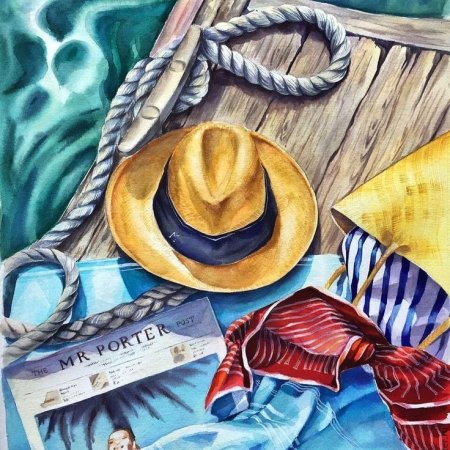 Морская тематика рисунки