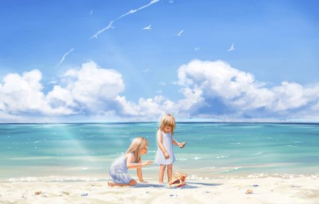 Море иллюстрация