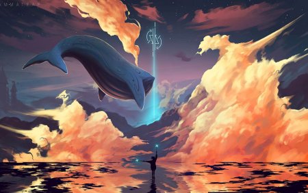 Небесный кит Геншин