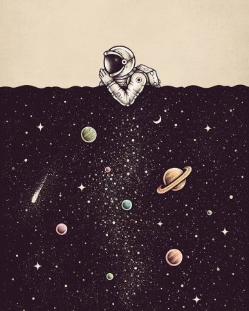 Космос рисунок