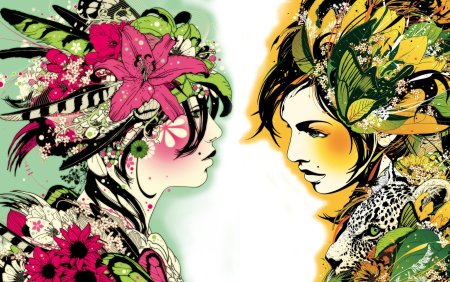 Стилизованные иллюстрации