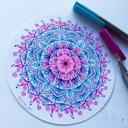 Мандалы @sine_Art