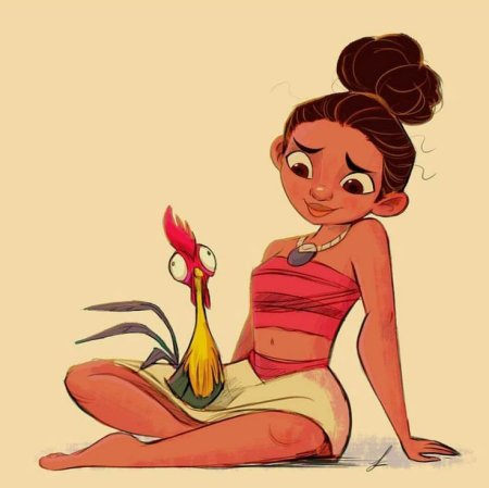 Моана Мулан Ариэль