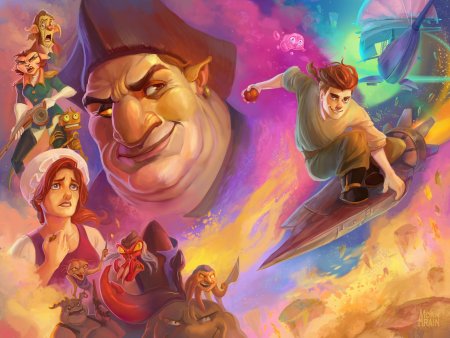 Остров сокровищ мультфильм Дисней