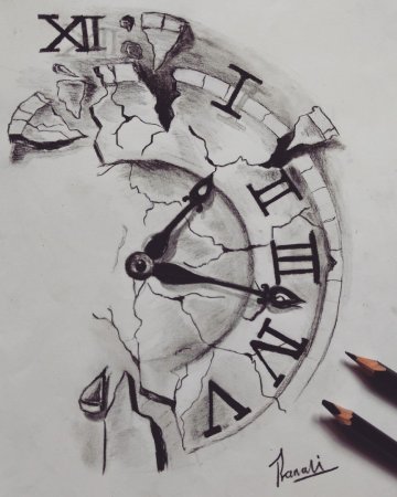 Зарисовка часов