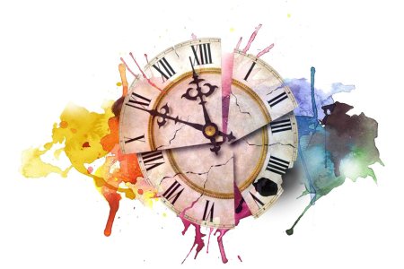 Часы абстракция