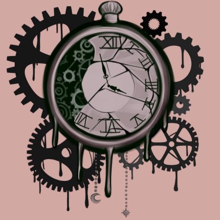 Стилизованные часы