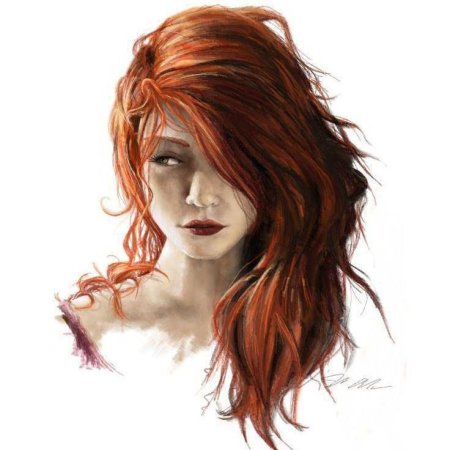 Девушка с рыжими волосами
