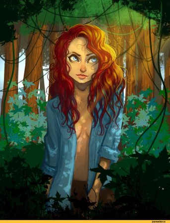 Мультяшные рыжие девушки