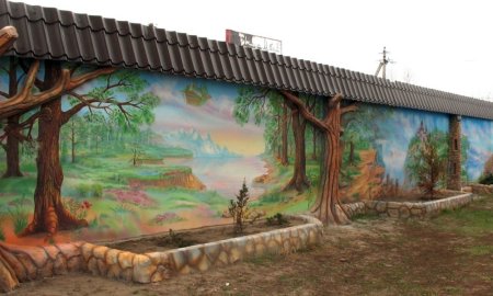 Роспись стен и заборов