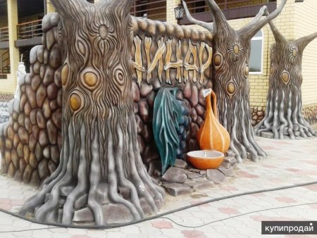 Декорации из арт бетона