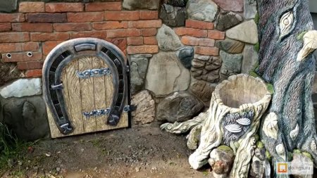 Бревно из арт бетона