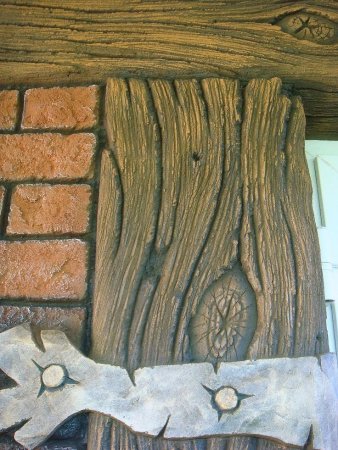 Бетона имитации дерева