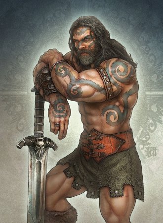 Берсерк воин варвар