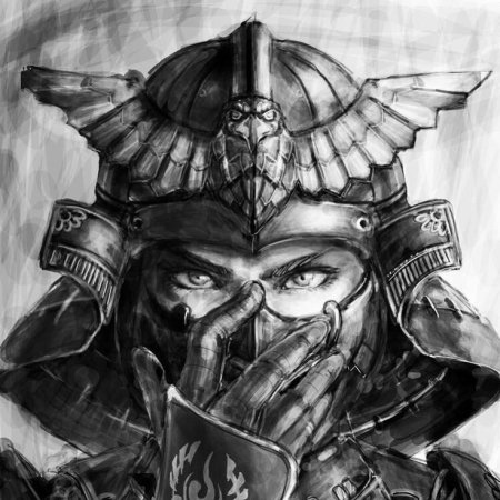 Самурай Ронин тату