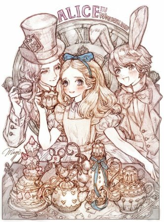 Алиса "Алиса в стране чудес" Уорнер Браз