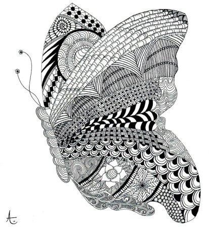 Зентангл зенарт