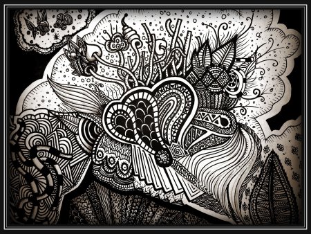 Дзен терапия рисунки