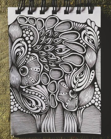 Зентангл зенарт