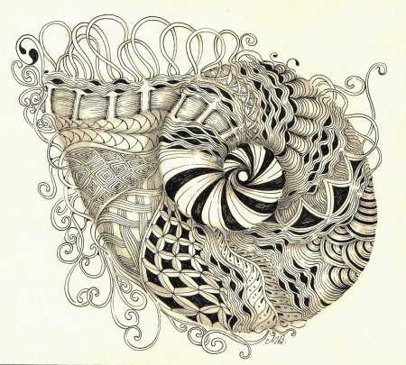 Зентангл Дуглас