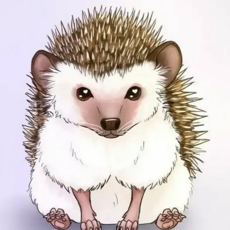 Ежики мультяшные