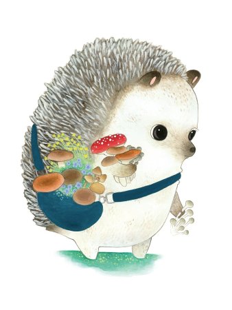 Милый Ёжик арт