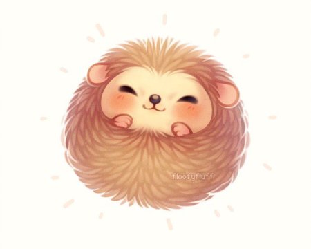 Милый Ёжик арт